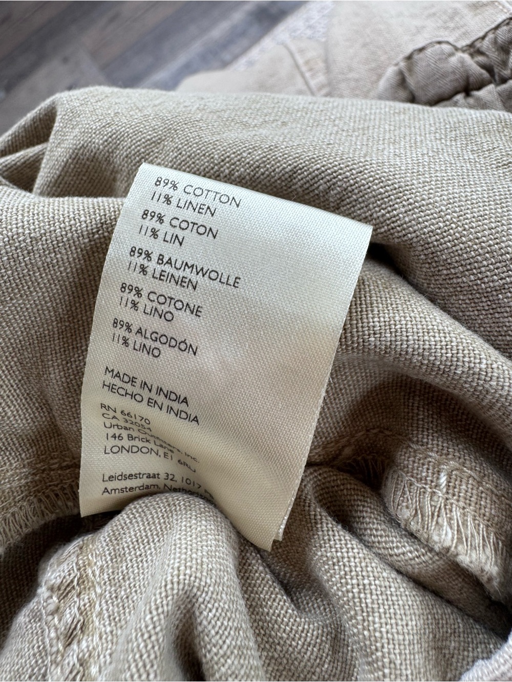 Free People Olive Wide-Leg Cargo Pants - Picture 3 of 7